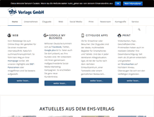 Tablet Screenshot of ehs-verlag.de